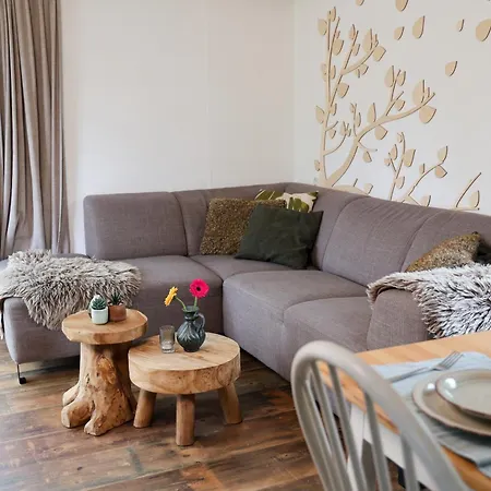 Chalet Sfeervol Boschalet 5 Persoons Met Sauna Voorthuizen