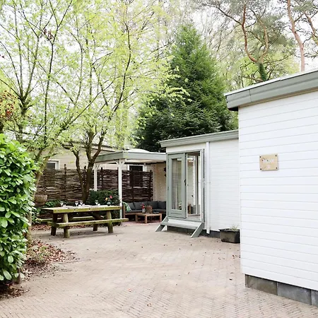 Sfeervol Boschalet 5 Persoons Met Sauna Voorthuizen