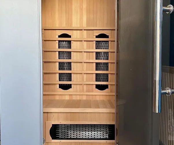 Sfeervol Boschalet 5 Persoons Met Sauna * فورتهاوزن