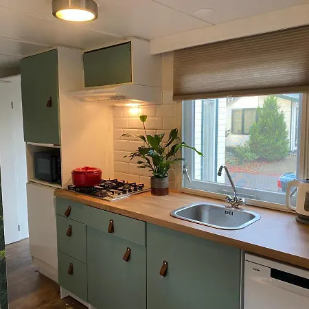 Sfeervol Boschalet 5 Persoons Met Sauna Chalet Voorthuizen